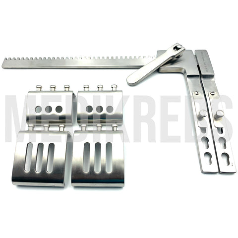 Finochietto Retractor, Rib Spreader for Adults 40 cm x 20.5 cm