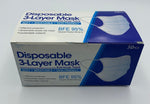 3-PLY PROTECTIVE FACE MASK FDA APPROVED (50 pcs per box)
