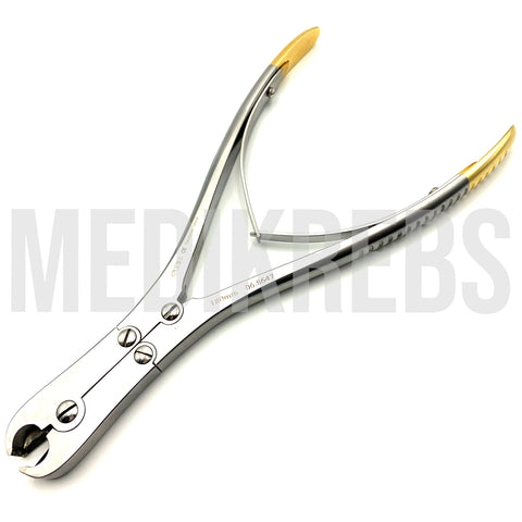 Wire Cutting Pliers - Front and Lateral Cut w/ Tungsten Carbide 18 cm