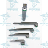 Miller Fiber Optic Laryngoscope with 4 Blades & Metal Body Surgical Instruments