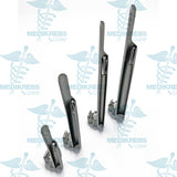Miller Fiber Optic Laryngoscope with 4 Blades & Metal Body Surgical Instruments