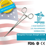 Medikrebs Bengolea Forceps Straight 22 CM German Steel