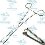 3 Pcs Allis Tissue Forceps 5 x 6 Teeth 19 cm