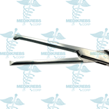 Kocher Hemostatic Forceps Straight Serrated Jaws 1 x 2 Teeth 12 cm