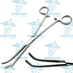 2 Pcs Lahey Sweet Bile Duct Forceps Curved 19 cm