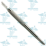4 pcs Basic Surgical Instrument Kit; Scissors, Needle Holder, Scalpel Handle