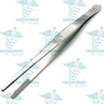 Tissue and Dressing Forceps Serrated Jaws 14 cm
