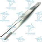 Tissue and Dressing Forceps Serrated Jaws 18 cm