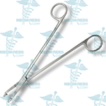 Schubert Uterine Biopsy Forceps Straight 22 cm Surgical Instruments