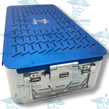 Aluminum Sterilization Tray Case 16"x8"x5" (40 x 20 x 12 cm) Surgical