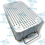 Aluminum Sterilization Tray Case 14"x8"x5" (35 x 20 x 12 cm) Surgical