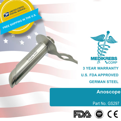 Anoscope Surgical Instruments German Stainless Steel