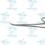 Baby Mosquito Hemostatic Forceps Curved 10 cm