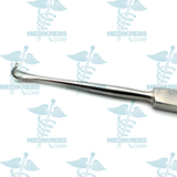 Cushing Nerve/Vein Retractor - Saddle Hook 6 mm x 20 cm