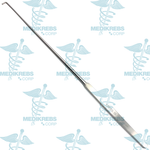 2 Pcs Dandy Nerve Hook 1 mm, 2 mm x 23 cm 90 Degree Round Tip