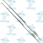 2 Pcs Dandy Nerve Hook 1 mm, 2 mm x 23 cm 90 Degree Round Tip