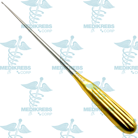 Spratt Brun Bone Curette Curved Fig. 00000 x 26 cm