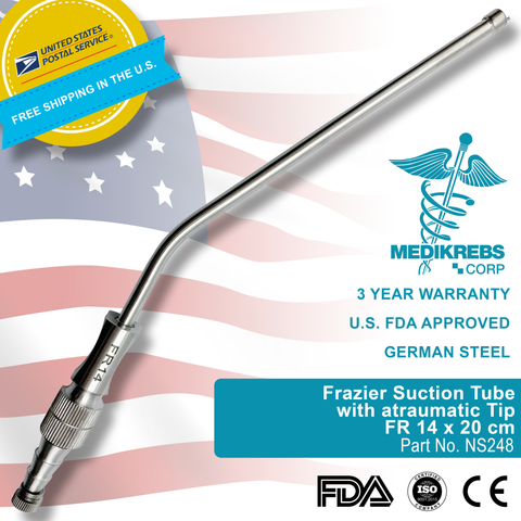 frazier-suction-tube-with-atraumatic-tip-fr-14-x-20-cm-surgical-instruments-Medikrebs