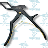 Kerrison Bayonet Black Rongeur 45 Degrees Forward UP 1 mm x 22 cm