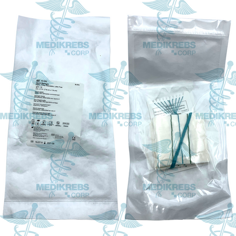DeRoyal Neuro Sponges 3'' x 3'' (7.6 cm x 7.6 cm) 1 Pack, 10 Patties