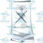 DeRoyal Neuro Sponges 1/4'' x 1 1/2'' (0.6 cm x 3.8 cm) 1 Pack, 10 Patties