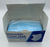 3-PLY PROTECTIVE FACE MASK FDA APPROVED (50 pcs per box)