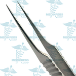 Micro Dissection Dilator Forceps Blunt Fine Tip 12cm