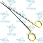 Metzenbaum Dissecting Scissor Straight w/ Tungsten Carbide 18 cm