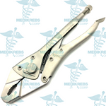 4 Pcs Vice Locking Pliers Curved Jaws 21 cm Orthopedics