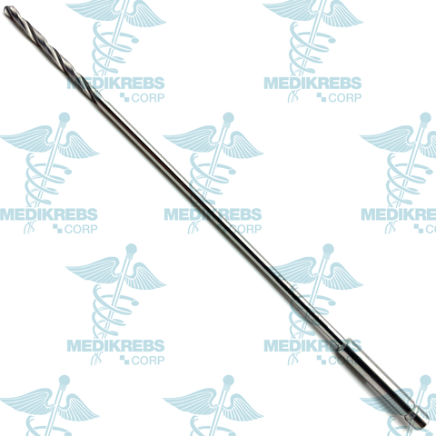 Orthopedic Drill Bit AO Coupling 2.5 mm x 12 cm