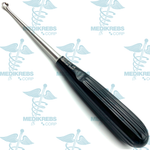 Spratt Brun Bone Curette Curved 17 cm Fig. 00