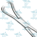 Bone Holding Reposition Forceps Curved w/ Sharp Tips 14 cm Termite Clamp