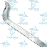 Anterior Bone Lever 90 Degrees 18 mm x 30 cm Orthopedic Surgical Instruments