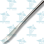 Bone Raspatory Deperiostizator Curved Round Edge 8mm x 33cm Surgical Instruments