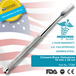 Cloward Bone Osteotome 10 mm x 24 cm Surgical Orthopedic Instruments