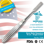 Bone Maltz Raspatory 18 cm Single ended Surgical Instruments