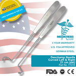 Deschamp Needle Curved Left & Right 21 cm (set of 2) Surgical Instruments