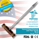 Femoral Head Extractor with Fiber Handle 30 cm Orthopedics Surgical Instruments