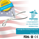 Verbrugge Bone Holding Forceps w Fixed Thread 27 cm German Steel